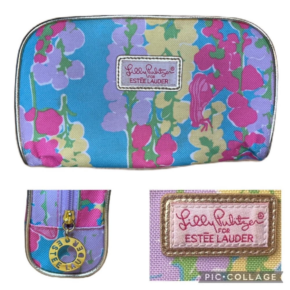 Lilly Pulitzer for Este Lauder Cosmetic Bag with Zipper
